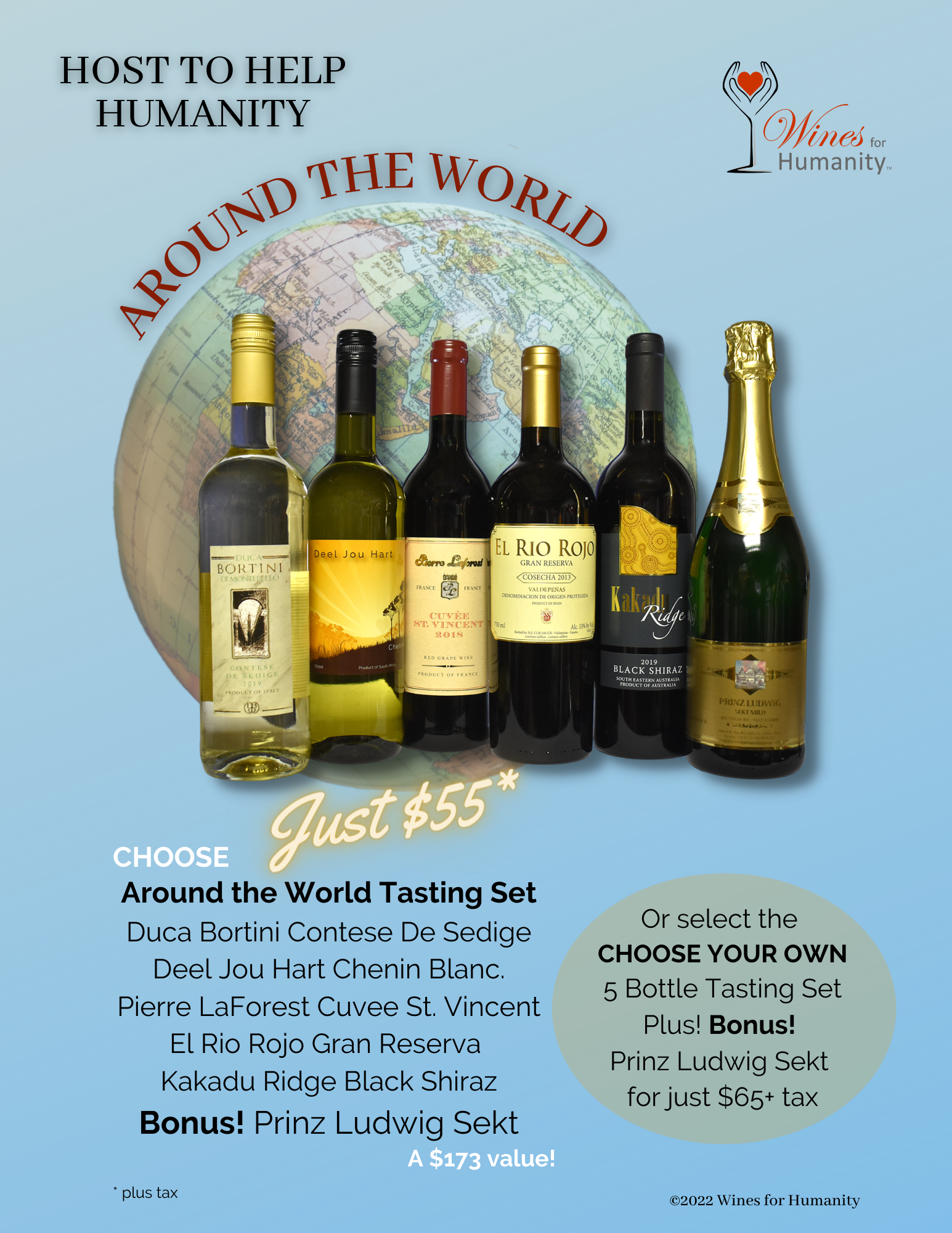 ATWCYO Trio of Wines for Humanity Wines